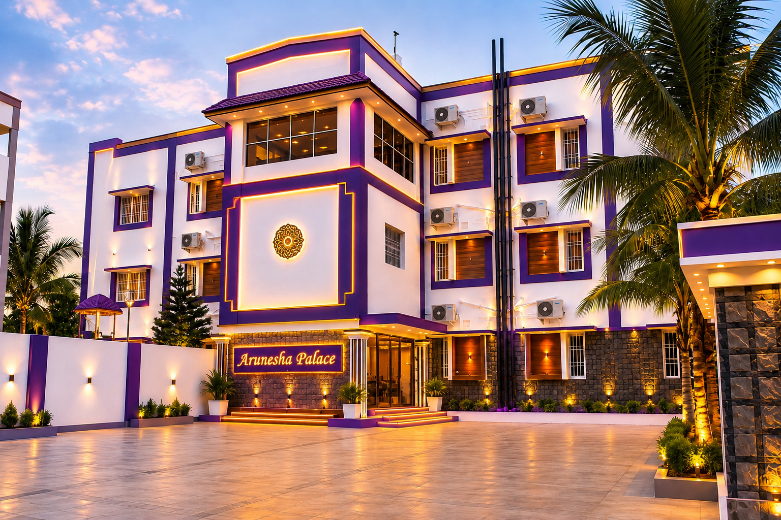 Arunesha Palace Exterior